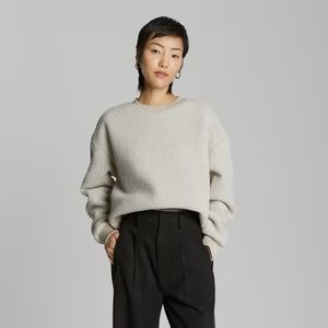 Everlane Renew Teddy Sweatshirt